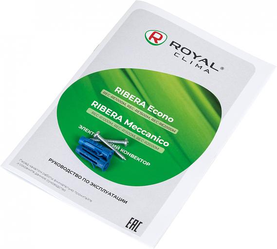 Конвектор Royal Clima Ribera Meccanico REC-R1500M 1500Вт белый фото 9