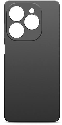 Чехол (клип-кейс) BoraSCO для Tecno Spark 20 Pro Silicone Case черный (72530) фото 1