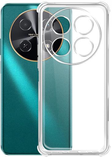 Чехол (клип-кейс) BoraSCO для Huawei Nova 12i Bumper Case прозрачный (73427) фото 1