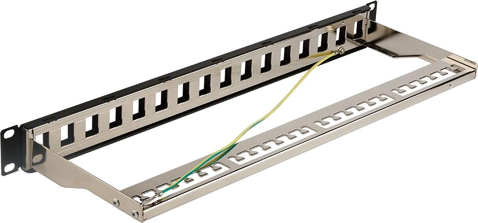 Патч-панель наборная Lanmaster LAN-PPN16OK-STP 19" 1U 16x FTP фото 2