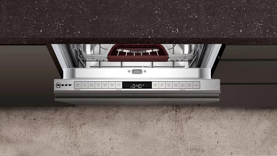 Посудомоечная машина встраив. Neff S855EMX16E узкая инвертер фото 6