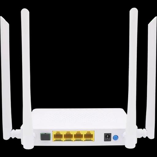Абонентский терминал ONU GPON, 4 порта 10/100/1000Base-T, WiFi 2.4/5 фото 1