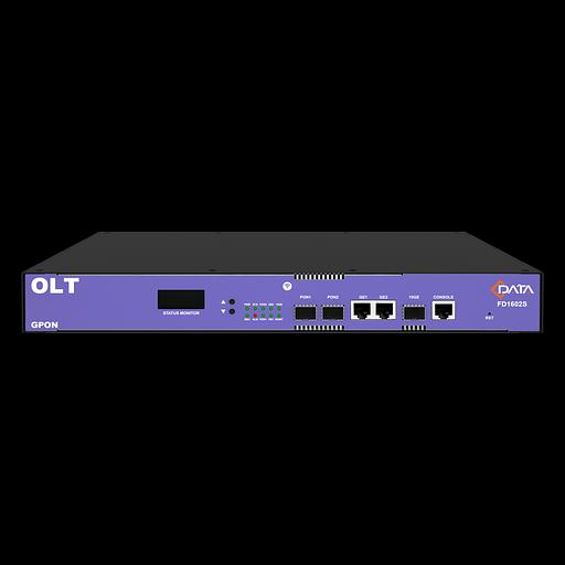 OLT C-DATA FD1602S-B1 с 2 портами GPON (SFP), 2 GE порта, 1 SFP+ порт, 1 БП АC фото 1