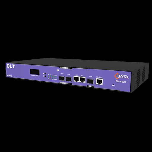 OLT C-DATA FD1602S-B1 с 2 портами GPON (SFP), 2 GE порта, 1 SFP+ порт, 1 БП АC фото 4