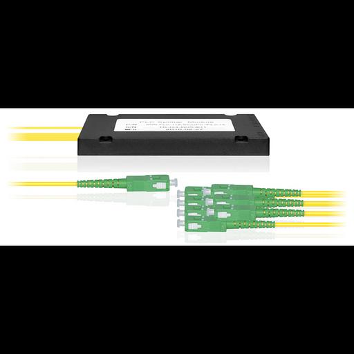 Делитель оптический корпусный трехоконный 1х7 SC/APC фото 2