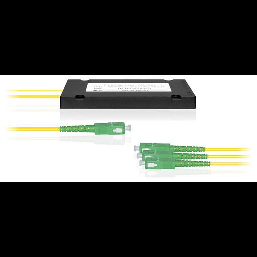 Делитель оптический корпусный трехоконный 1х3 SC/APC фото 1