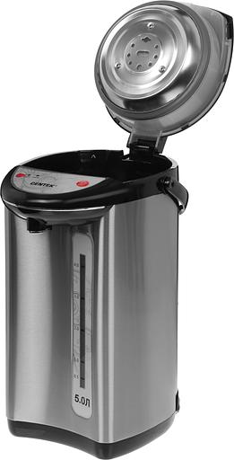 Термопот Centek CT-1083 (сталь) 5.0л, 750Вт, 3 способа подачи воды, двойная защита от перегрева фото 3