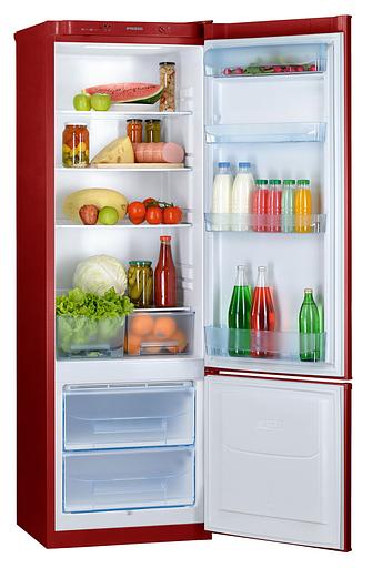 Холодильник Pozis RK-103A рубиновый двухкамерный 239/57 л морозилка снизу фото 2