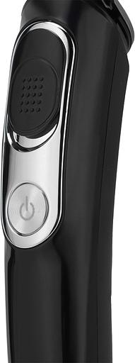 Триммер Vitek VT-2549 BK Питание сеть/аккумулятор. Встроенная аккумуляторная батарея Li-ion 700 mAh 3,7V. Время зарядки 90мин. Время автономной работы 45мин. Влажная очистка. Детальный триммер. Индикатор зарядки. ЖК дисплей с индикацией процента зарядки б фото 2