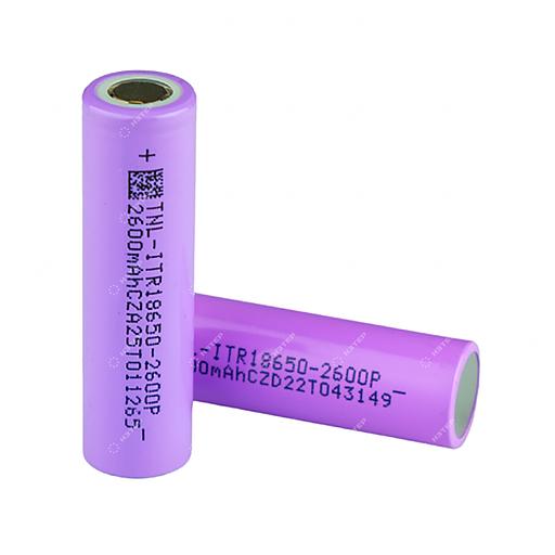Аккумулятор 18650 Li-Ion 3,7V 2600mAh 3C/5C фото 1