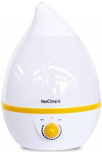 Увлажнитель воздуха NEOCLIMA NHL-200L белый Обсл.площадь 20кв.м. Антибактериальное покрытие, Расход воды 250 гр/час, Объём 2л фото 1