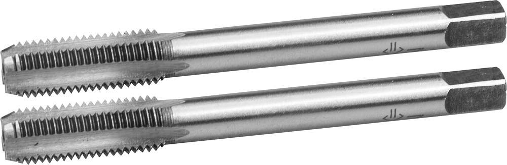Набор метчиков ЗУБР 4-28006-08-1.25-H2 МАСТЕР ручных М8x1.25 2шт. фото 1