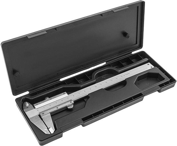 Штангенциркуль MATRIX 316315 150 мм цена деления 0.02 мм металлический с глубиномером фото 5