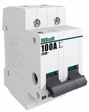 Выкл. нагр. 2Р 63А ВН-102 DEKraft Выкл. нагр. 2Р 63А ВН-102 DEKraft фото 4