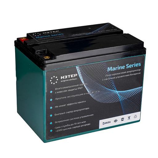 Аккумулятор LiFePO4 12V 72Ah Marine для лодочных электромоторов (LFP4-72-60P9) фото 1