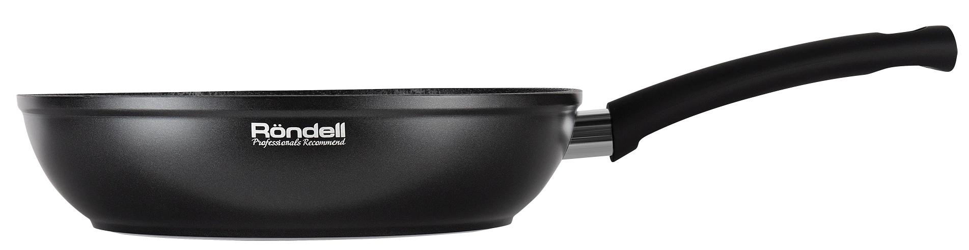 Сковорода Rondell Mustang RDA-599, 28см, без крышки, черный фото 3