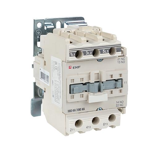 Контактор КМЭ 40А 220В NO+NC EKF ctr-s-40-220 фото 3