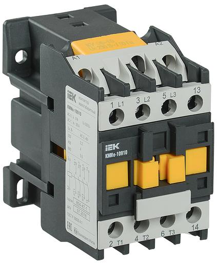 Контактор КМИе-11210 12А 230В/АС3 1НО ИЭК KKME11-012-230-10 фото 1