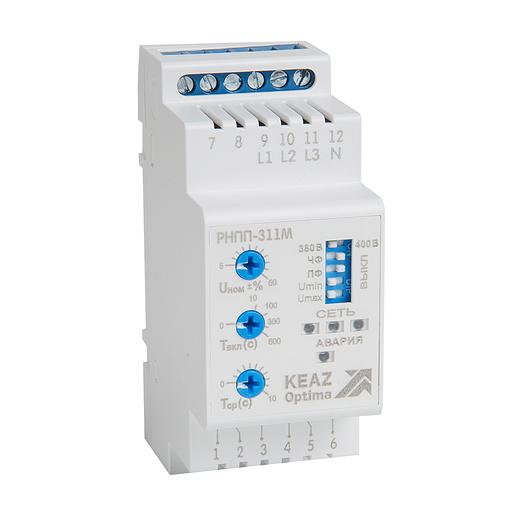 Реле напряжения OptiDin РНПП-311М-УХЛ4 | 114060 | КЭАЗ фото 1