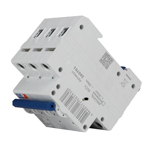 Выключатель автоматический модульный 3п C 16А 6кА OptiDin BM63-3C16-УХЛ3 КЭАЗ 260791 фото 5