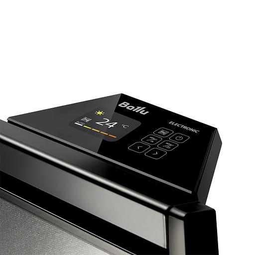 Обогреватель конвективно-инфракрасный Ballu Plaza Solar BIHP/S-1300 черный, 1300 Вт, 15 м2, термостат, дисплей фото 4