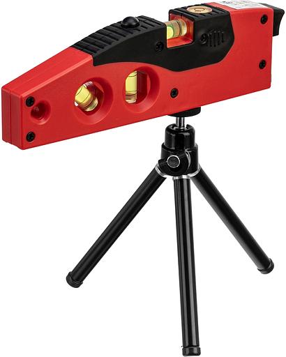 Уровень лазерный, 180 мм, 220 мм штатив, 4 глазка// MATRIX 35022 фото 1