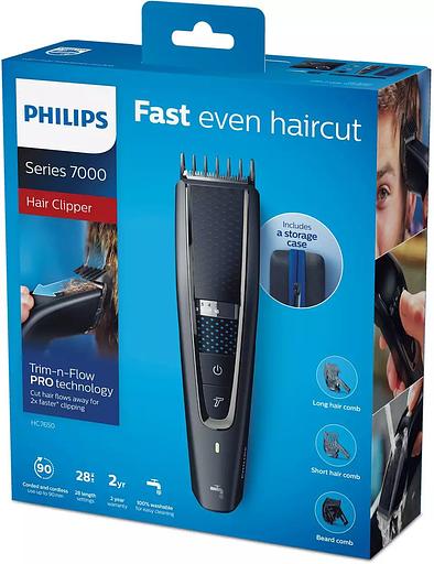 Машинка для стрижки Philips HC7650/15 черный фото 5
