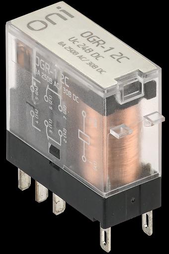 Реле общего назначения OGR-1 2C 24В DC ONI OGR-1-2C-DC24V фото 1