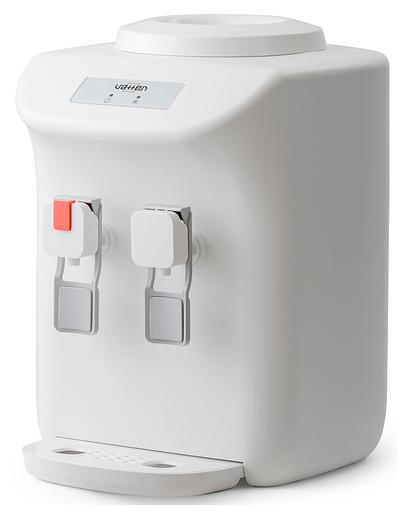 Кулер для воды Vatten D27WE, настольный, НАГРЕВ/ОХЛАЖДЕНИЕ ЭЛЕКТРОННОЕ, 2 крана, белый, 7025 фото 1