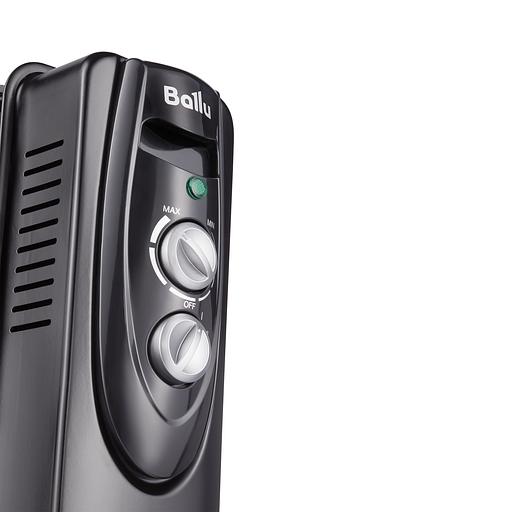 Масляный радиатор Ballu BOH/CL-05BRN 1000 (Classic black, 5 секций) фото 3