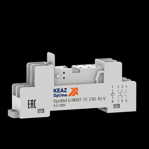 Розетка для реле OptiRel G RR97-72-230-10-V КЭАЗ 281177 фото 1