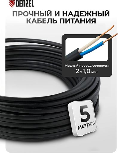 Моечная машина высокого давления R-165, 2200 Вт, 165 бар, 7 л/мин, колёсная// Denzel фото 6