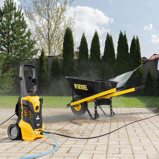 Моечная машина высокого давления R-165, 2200 Вт, 165 бар, 7 л/мин, колёсная// Denzel фото 10