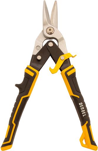 Ножницы по металлу,270мм, прямой рез,сталь-CrMo, трехкомп.рук-ки // Denzel фото 2