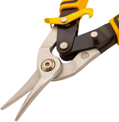 Ножницы по металлу,270мм, прямой рез,сталь-CrMo, трехкомп.рук-ки // Denzel фото 5