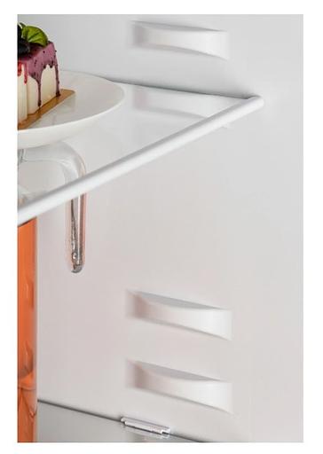 Холодильник Nordfrost NRB 152 W, двухкамерный 205/115л, морозилка снизу, белый фото 5