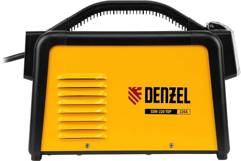 Аппарат инвертор. дуговой сварки SDM-220 Top, 220 А, ПВ 60%// Denzel фото 6