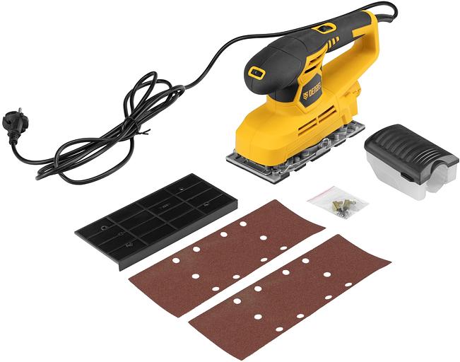 Машина плоскошлифовальная вибрационная VS-90-187, 240 Вт, 6000-11000 об/мин// Denzel фото 1