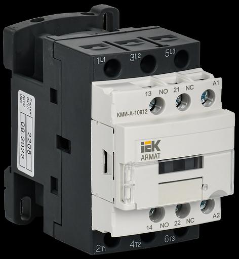 Контактор IEK ARMAT КМИ-А-10912 LC1D 9А 230В/АС3 1НО/1НЗ фото 1