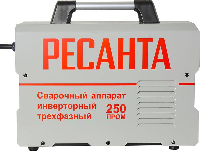 Сварочный аппарат инверторный САИ-250 ПРОМ Ресанта фото 2