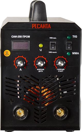 Сварочный аппарат инверторный САИ-250 ПРОМ Ресанта фото 4
