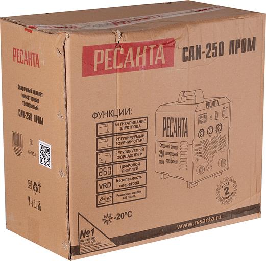 Сварочный аппарат инверторный САИ-250 ПРОМ Ресанта фото 9