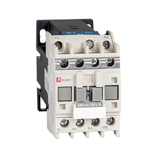 Контактор PROxima КМЭп малогабаритный 9А 24В DC 1NO фото 1