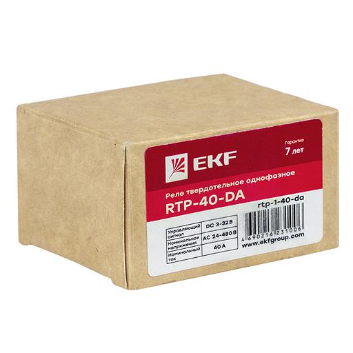 Реле твердотельное однофазное RTP-40-DA PROxima EKF rtp-1-40-da фото 3