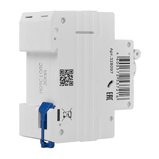 Выключатель автоматический дифференциального тока 2п с защитой от сверхтоков OptiDin D63-22C10-AC-У3 C10 30мА 4.5кА КЭАЗ 328097 фото 4