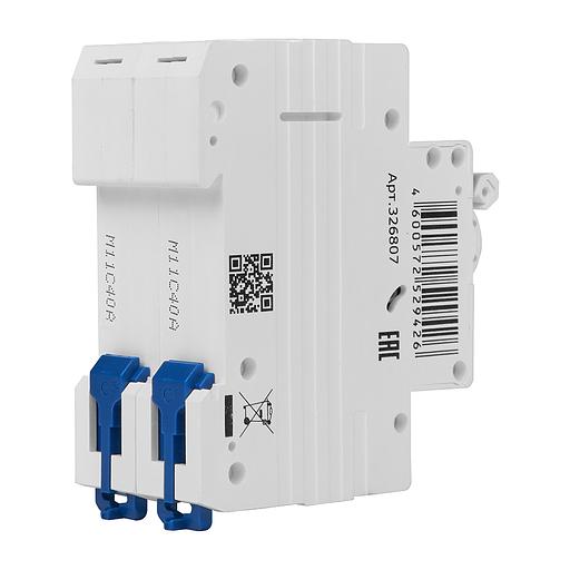 Выключатель автоматический модульный OptiDin BM63-2C40-4.5-УХЛ3 КЭАЗ 326807 фото 4