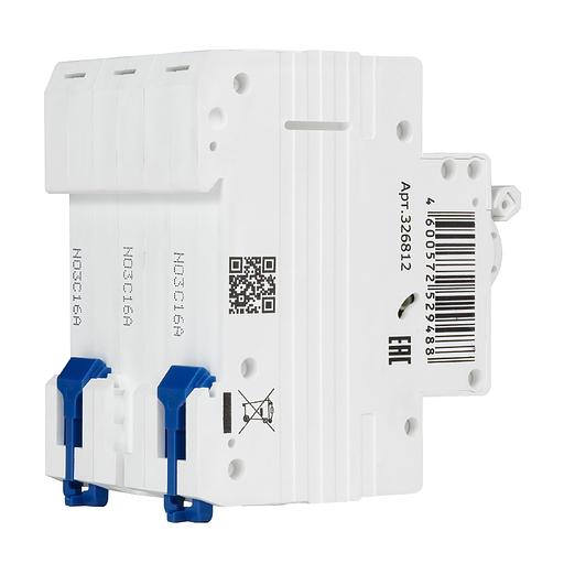 Выключатель автоматический модульный OptiDin BM63-3C16-4.5-УХЛ3 КЭАЗ 326812 фото 4