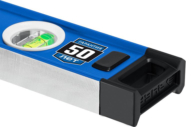 Мощный уровень ЗУБР 1000 мм с рукоятками и зеркальным глазком Эксперт фото 3