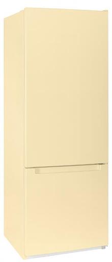 Холодильник Nordfrost NRB 122 E бежевый двухкамерный 205/70л морозилка снизу фото 1