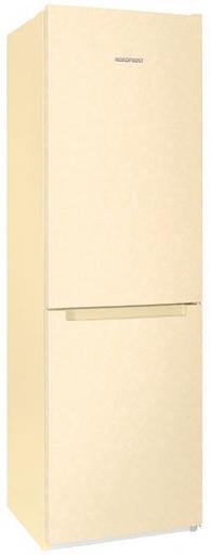 Холодильник Nordfrost NRB 152 ME бежевый мрамор двухкамерный 205/115 л морозилка снизу фото 1
